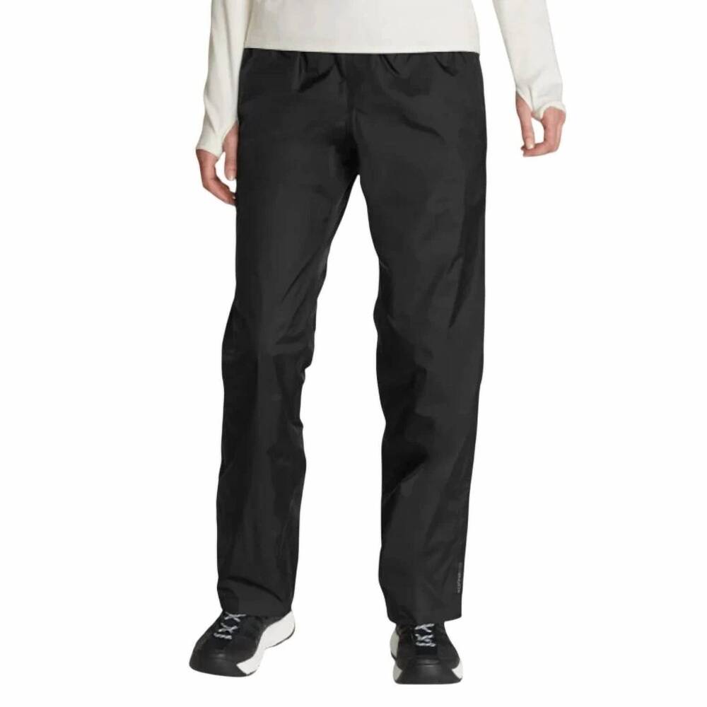 NEW EDDIE BAUER rippac stretch waterproof jogger rain pants - plus in black